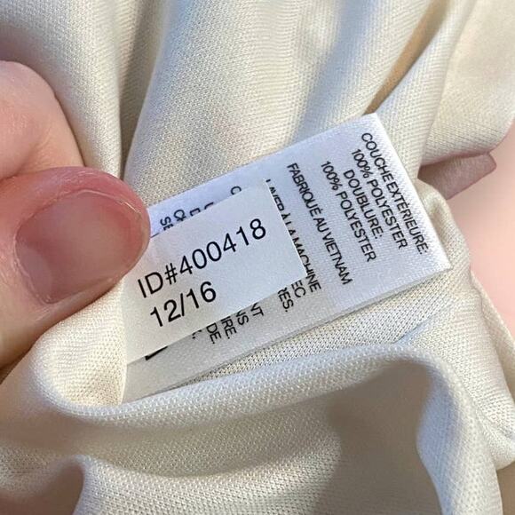 Express Vibrant Pink Cream Floral Mini Fit & Flare Summer Dress Size 4 - Picture 6 of 12